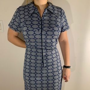 Vintage 1960s mod dress